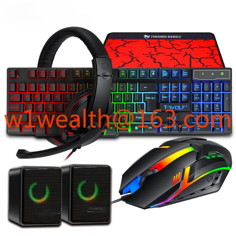Gaming Keyboard Mouse And Headset Combo - TF850 Gaming Keyboard Mouse and Gaming