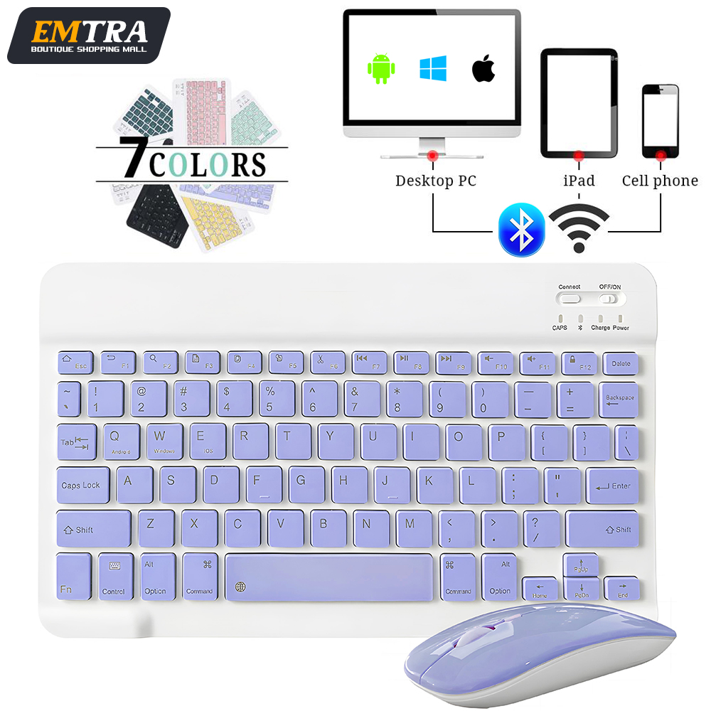 Gaming Keyboard And Mouse Wireless - Mini Wireless Keyboard Bluetooth Keyboard For