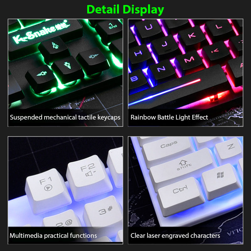 KM320 Keyboard And Mouse Set W - Gaming Keyboard Bundle avis et prix