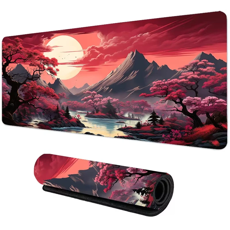 Sunset Mountain View Silicone  - Gaming Keyboard And Mouse avis et prix