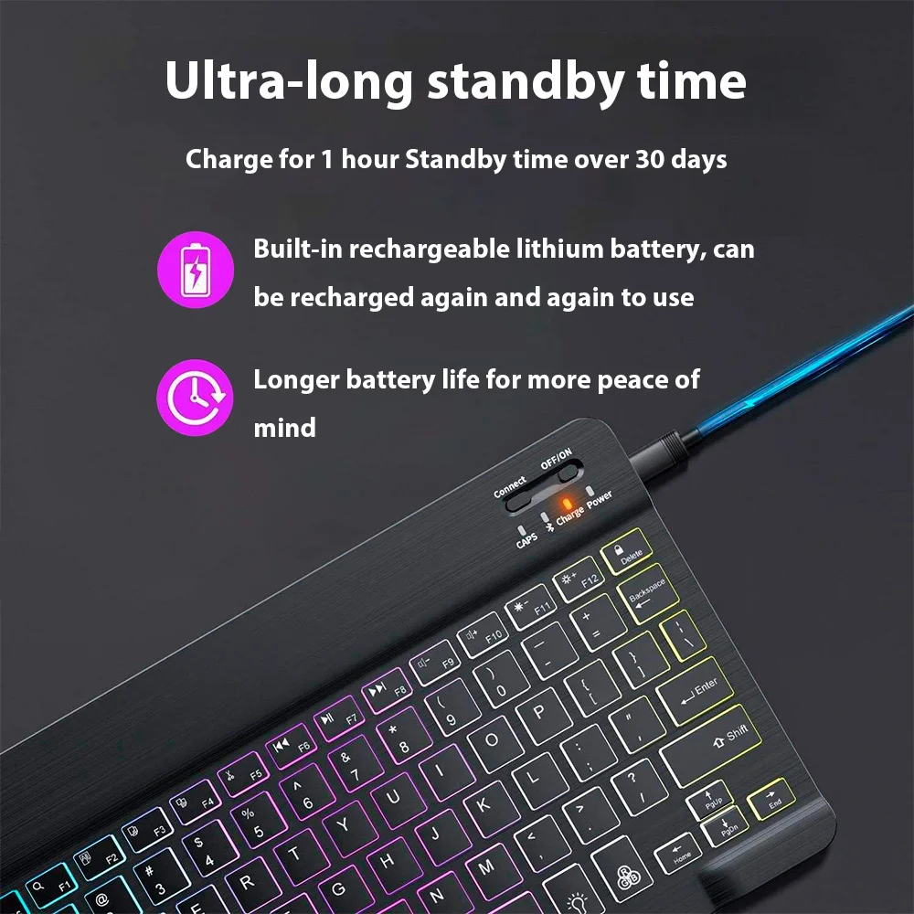 Bluetooth Keyboard for Tablet  - Gaming Keyboard And Mouse Wireless avis et prix