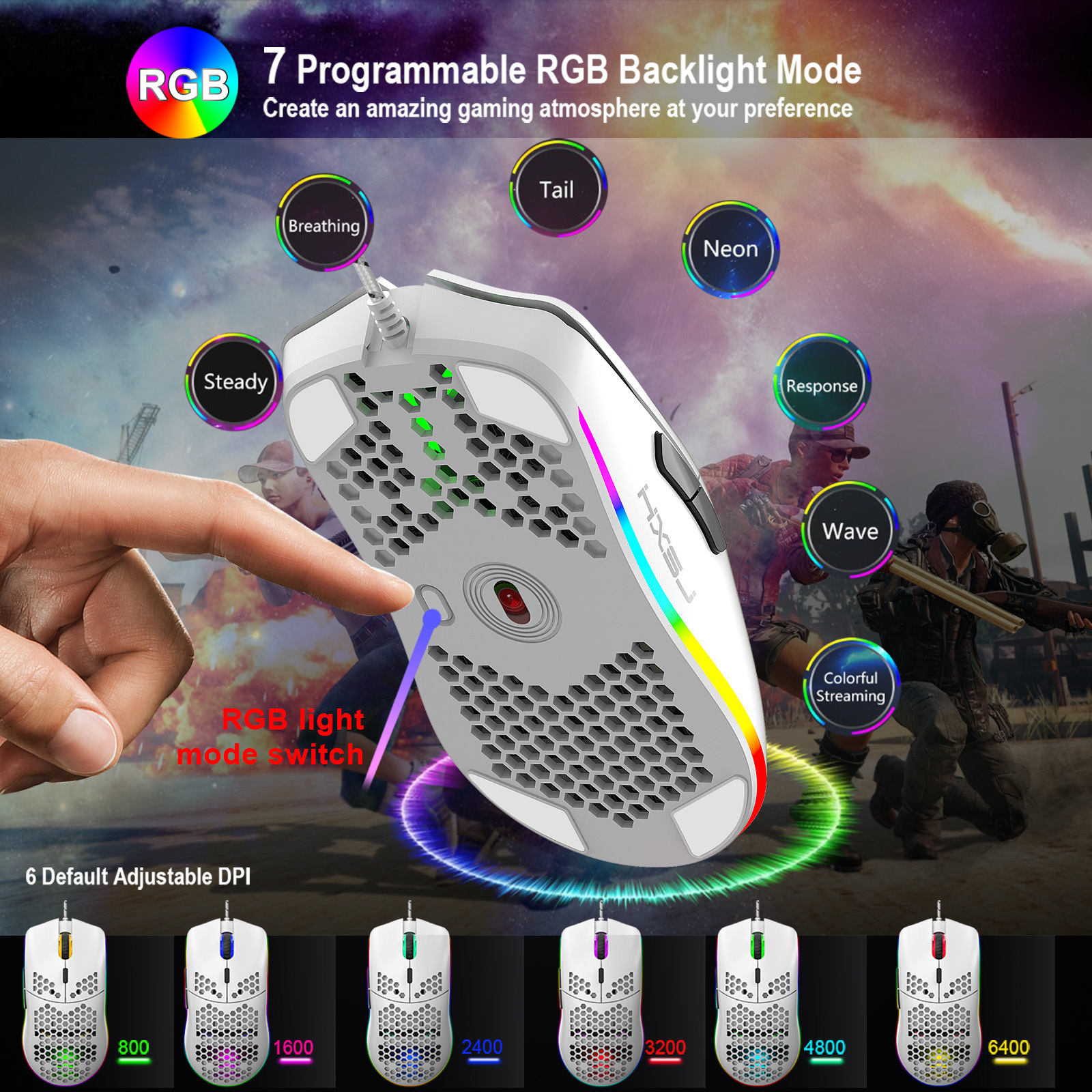 Keyboard and mouse 68key wired - Gaming Keyboard Mouse Set avis et prix