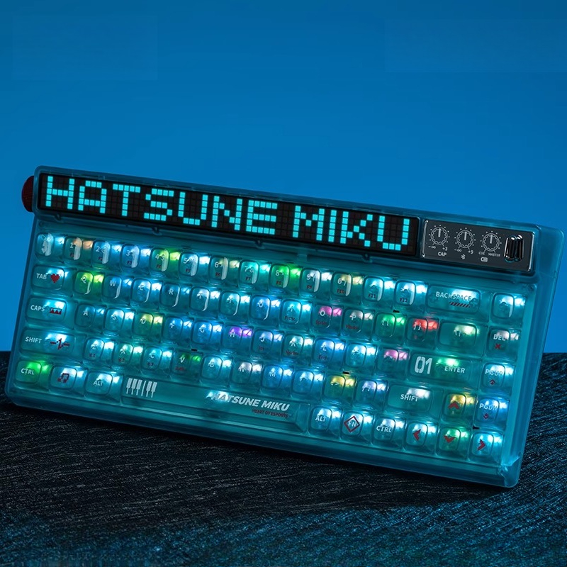 Anime Hatsune Miku Series Mech - Gaming Keyboard Wireless avis et prix