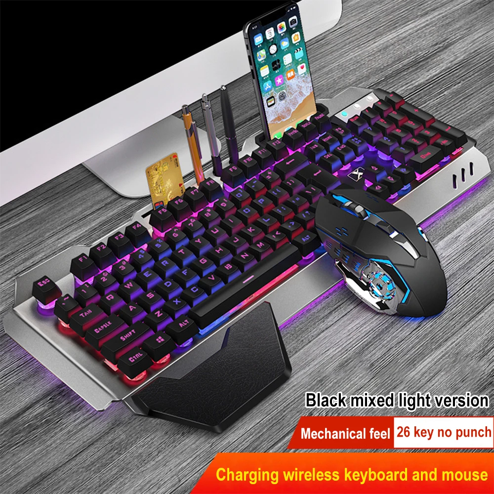 K680 Rechargeable 2.4G wireles - Gaming Keyboard Bundle avis et prix
