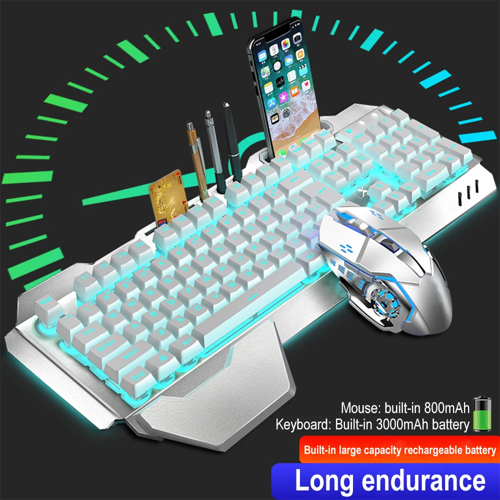 K680 Rechargeable 2.4G wireles - Gaming Keyboard Bundle avis et prix