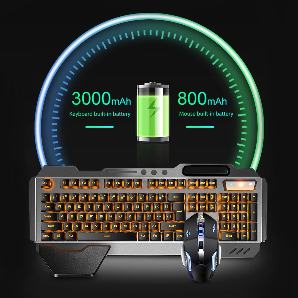 K680 Rechargeable 2.4G wireles - Gaming Keyboard Bundle avis et prix