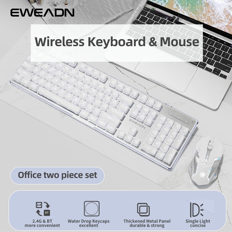 EWEADN V3 wireless Silent Offi - Gaming Keyboard Bundle avis et prix