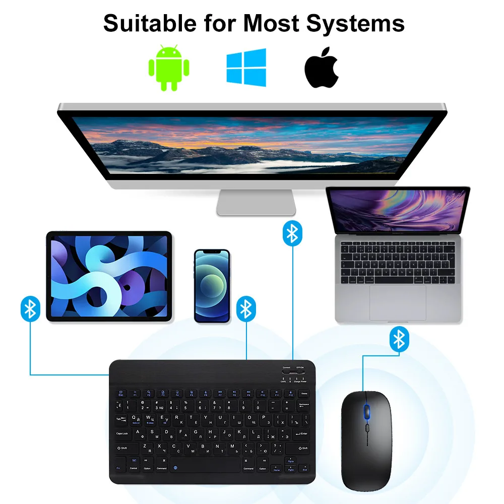 New 2025 Bluetooth Wireless Ke - Gaming Keyboard And Mouse Wireless avis et prix