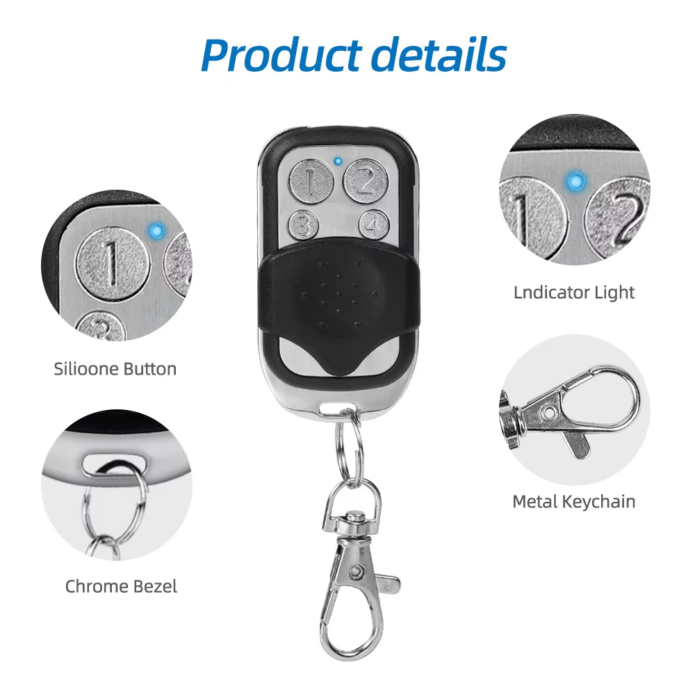 4 Buttons Remote Control 330MH - Switch Opener Tool avis et prix