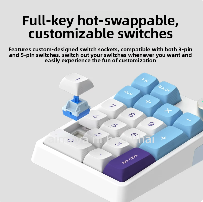 Kzzi K20 Mini Keypad Three Mod - Gaming Keyboard Wireless avis et prix