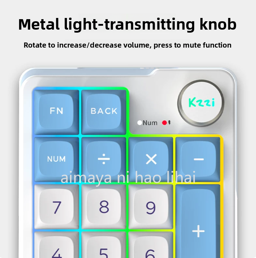Kzzi K20 Mini Keypad Three Mod - Gaming Keyboard Wireless avis et prix