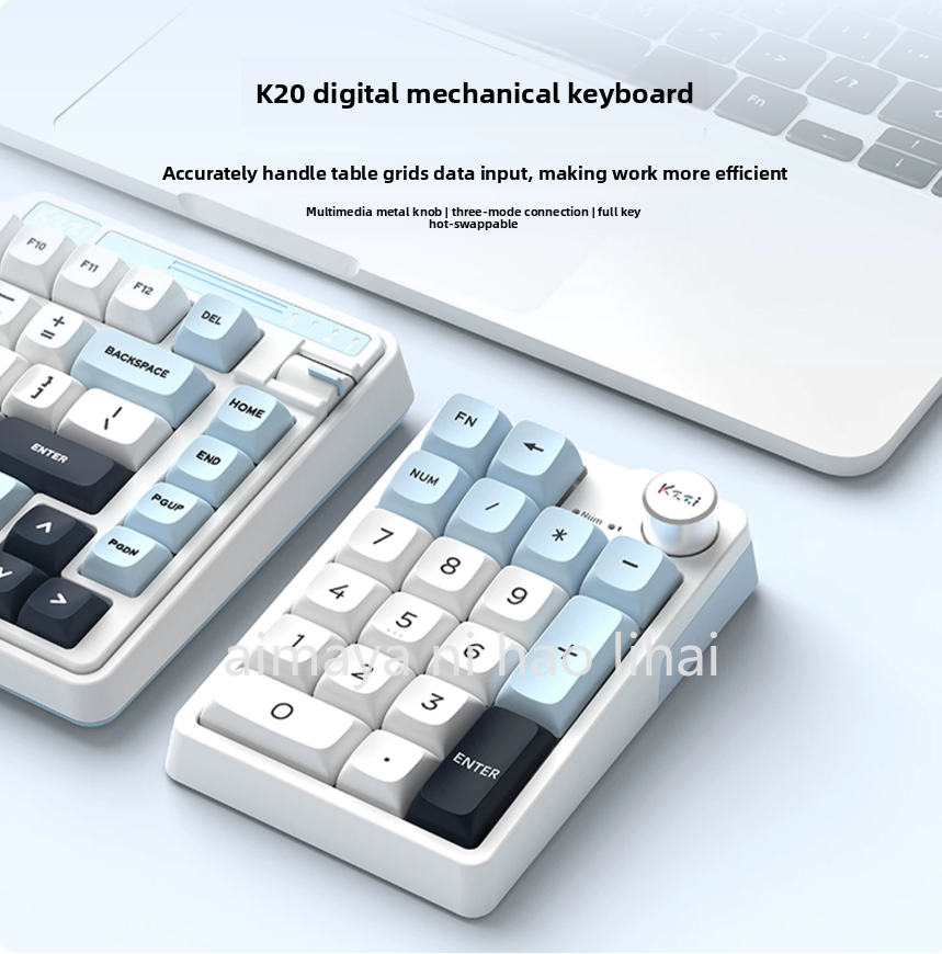 Kzzi K20 Mini Keypad Three Mod - Gaming Keyboard Wireless avis et prix