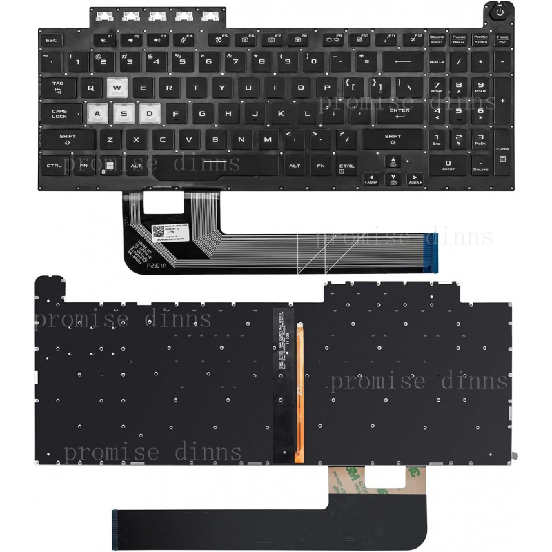 M   US Keyboard for Asus TUF G - Gaming Keyboard Asus avis et prix