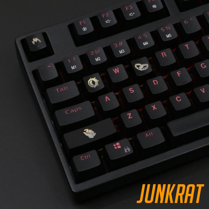 4 pcs/set keysets backlight OW - Keyboard Gaming Black avis et prix