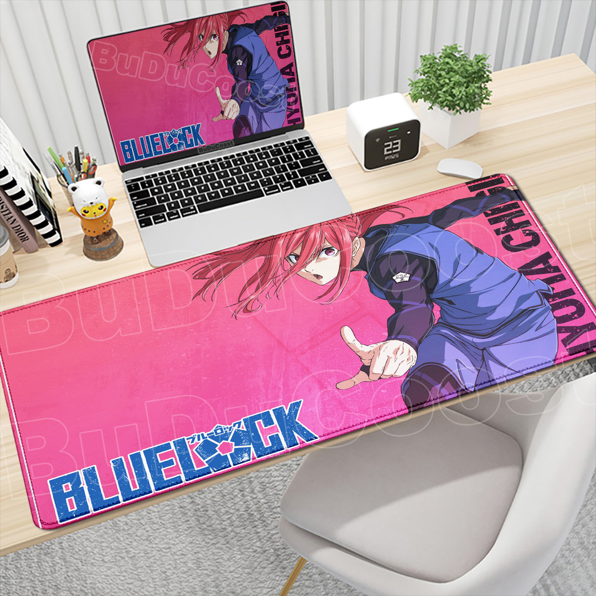 Large Laptop Keyboard Mats PC  - Gaming Keyboard Blue avis et prix