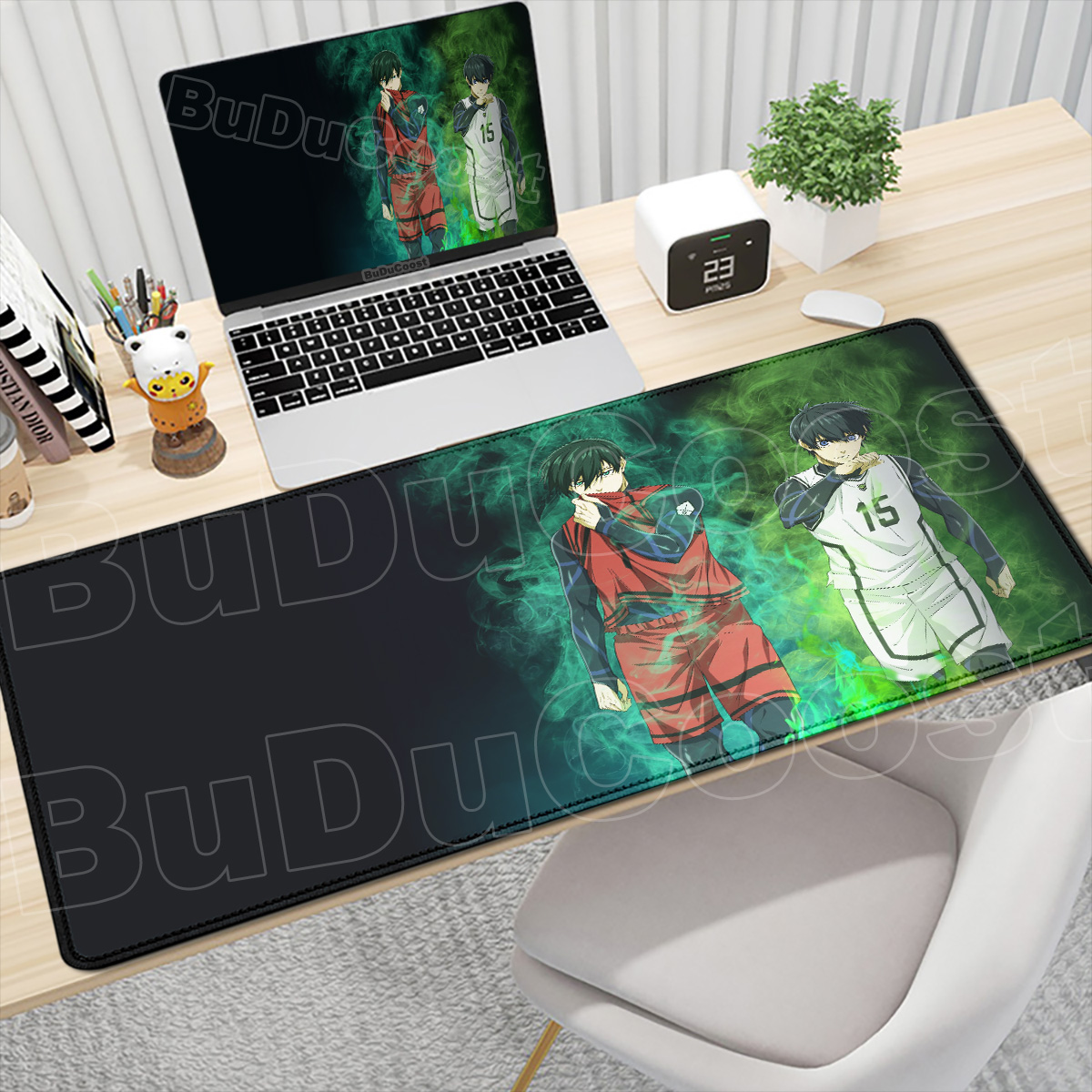 Large Laptop Keyboard Mats PC  - Gaming Keyboard Blue avis et prix