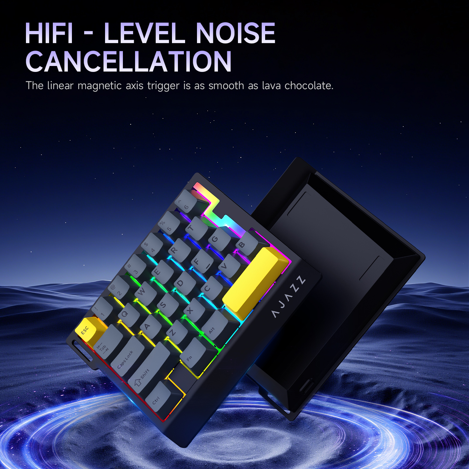 AJAZZ AK029 - Magnetic Brown S - Gaming Keyboard Half avis et prix