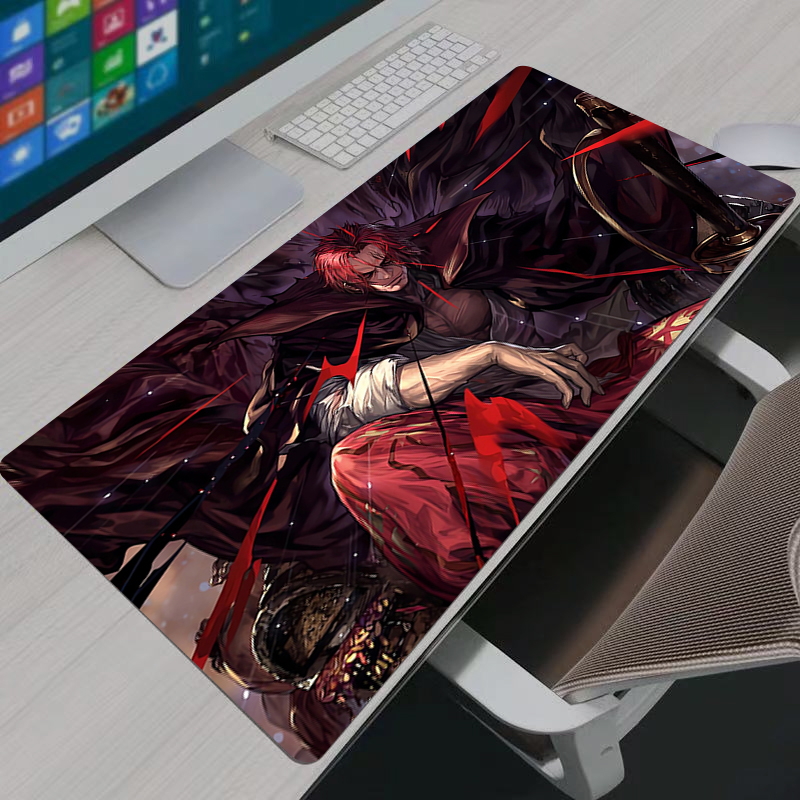 One Piece Shanks Mouse Pad Lar - Gaming Keyboard Brands avis et prix