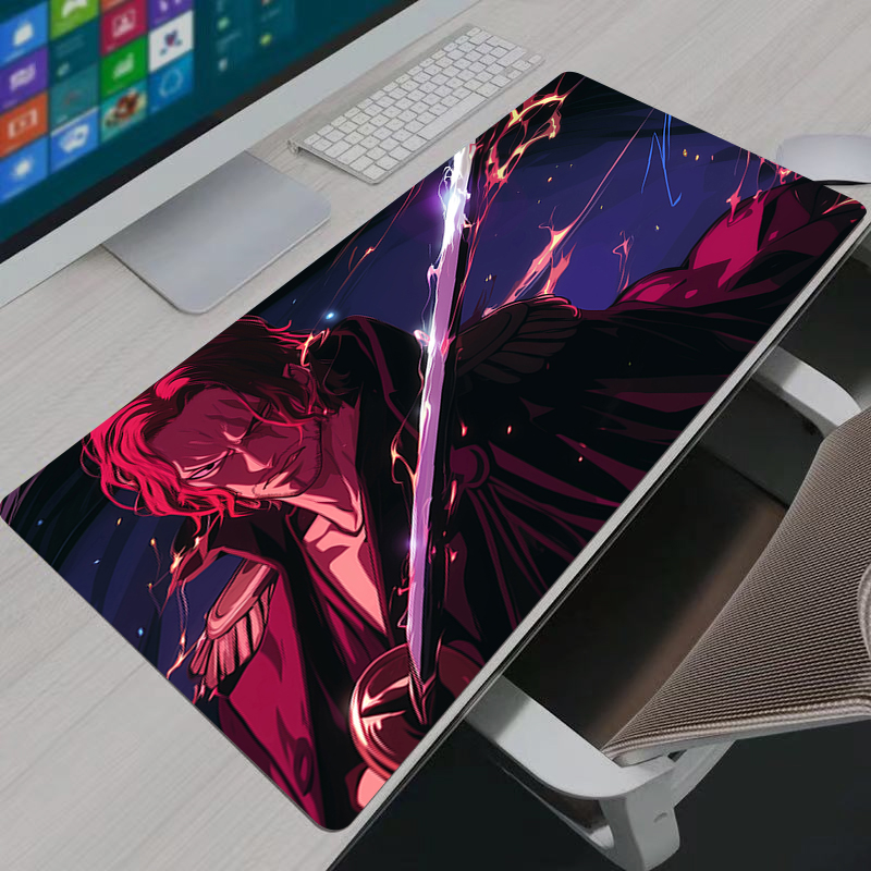 One Piece Shanks Mouse Pad Lar - Gaming Keyboard Brands avis et prix
