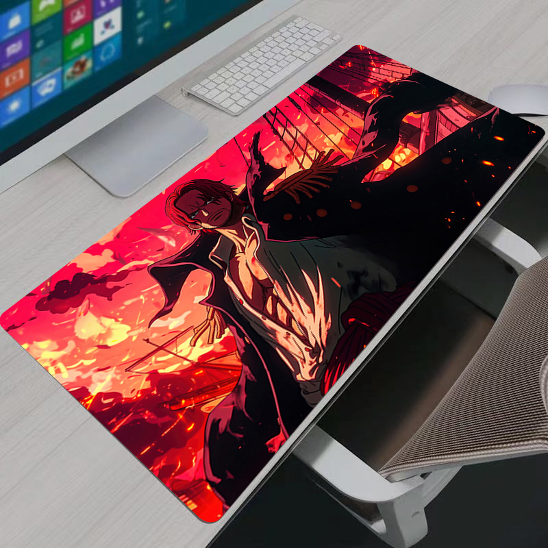 One Piece Shanks Mouse Pad Lar - Gaming Keyboard Brands avis et prix