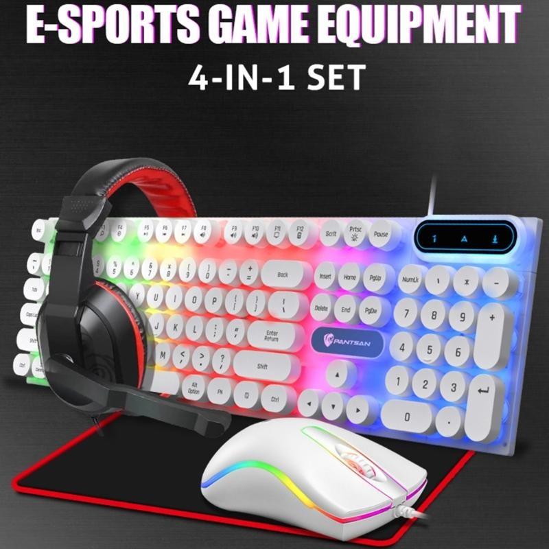 Gaming Keyboard and Mouse and  - Gaming Keyboard Mouse And Headset Combo avis et prix