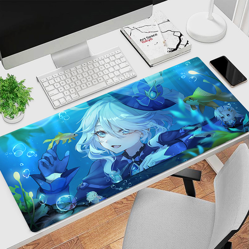 Gaming Mouse Pad, Stitched Edg - Gaming Keyboard Blue avis et prix