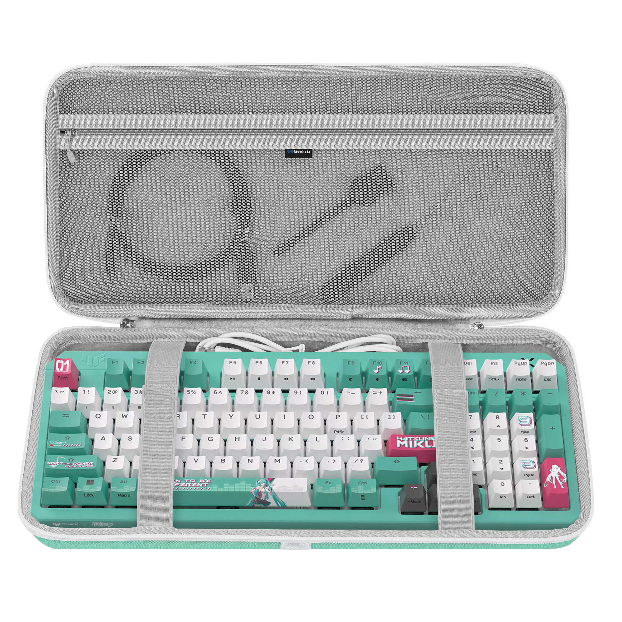 Geekria Keyboard Case, Compati - Gaming Keyboard Blue avis et prix