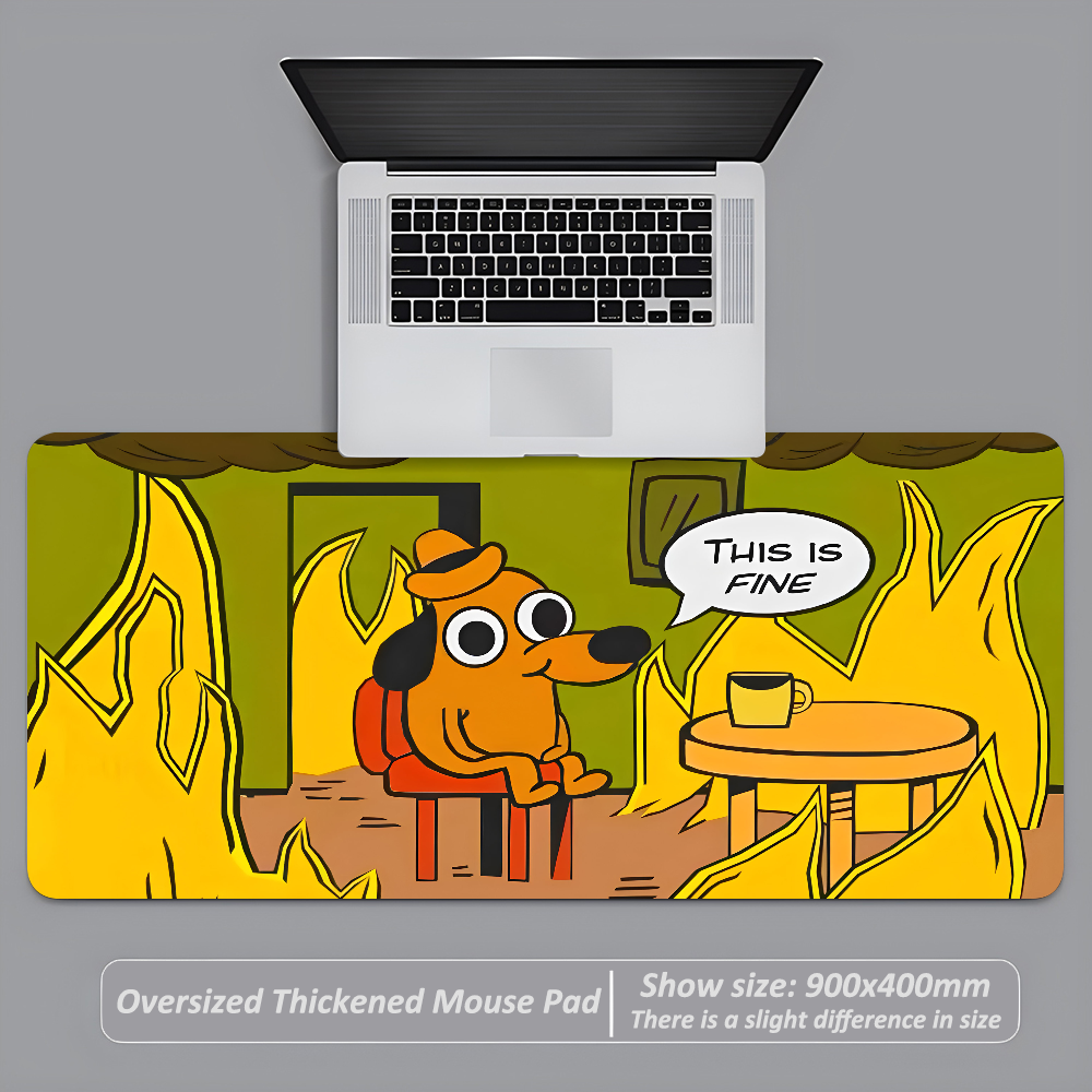 This Is Fine Dog Dachshund Mou - Gaming Keyboard And Mouse avis et prix