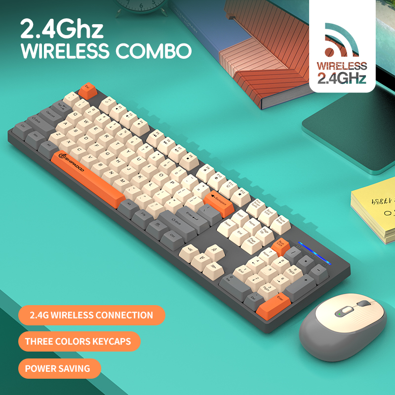 Shipadoo 2.4G USB Wireless Key - Gaming Keyboard Mouse And Headset Combo avis et prix