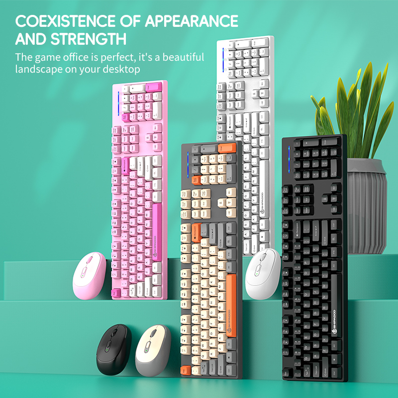 Shipadoo 2.4G USB Wireless Key - Gaming Keyboard Mouse And Headset Combo avis et prix