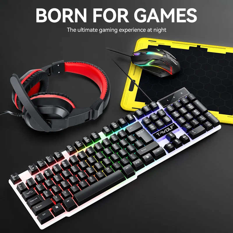 2026 NEW Mouse Keyboard Headse - Gaming Keyboard Mouse And Headset Combo avis et prix