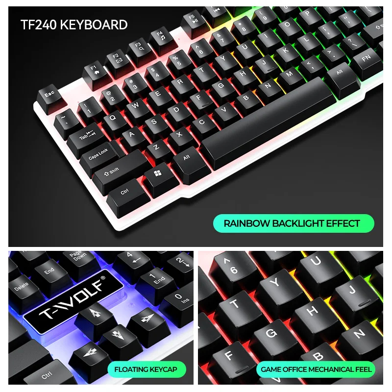 2026 NEW Mouse Keyboard Headse - Gaming Keyboard Mouse And Headset Combo avis et prix