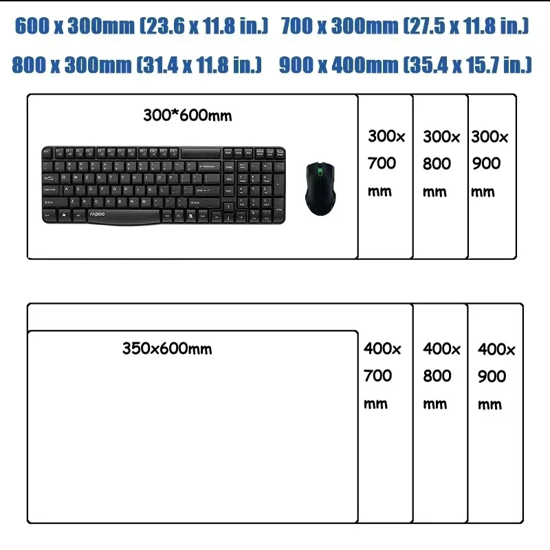 Mairuige XXL DIY Anime Mouse P - Gaming Keyboard And Mouse avis et prix