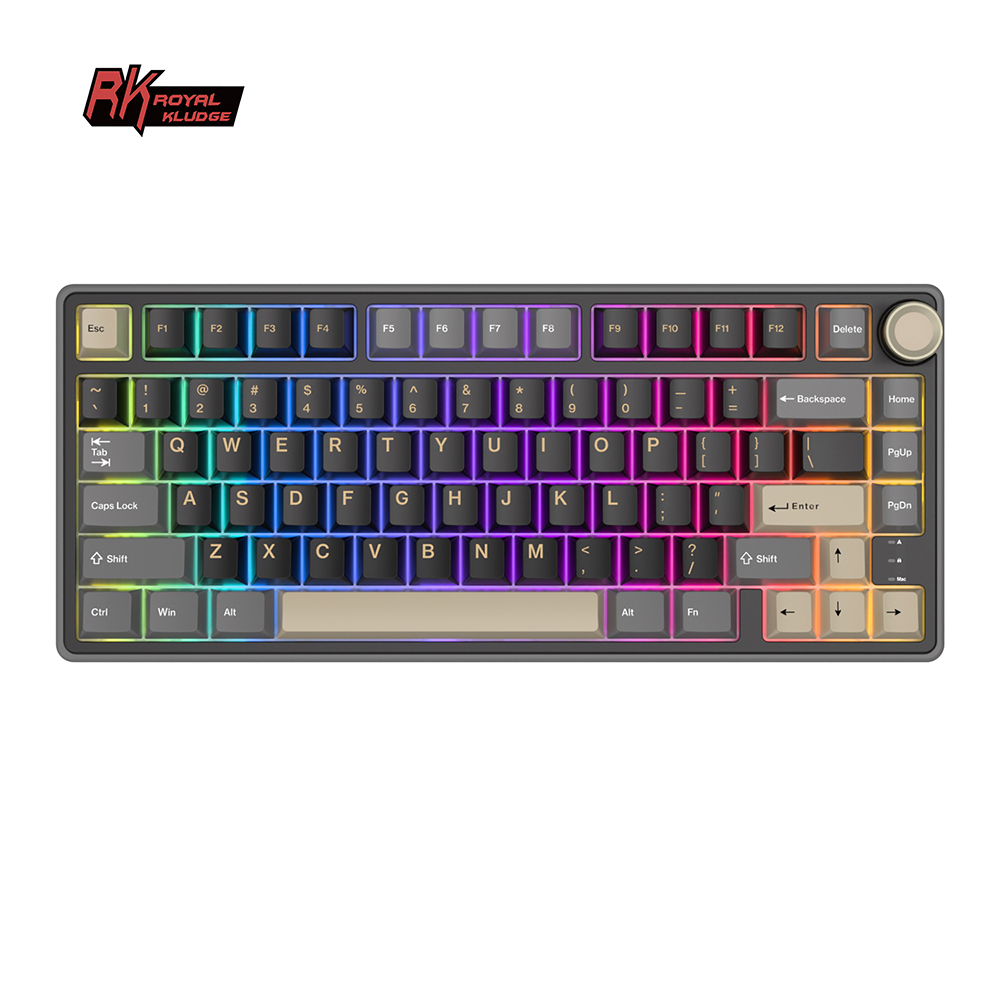 Royal Kludge RK R75 Wired Gami - Gaming Keyboard Bundle avis et prix