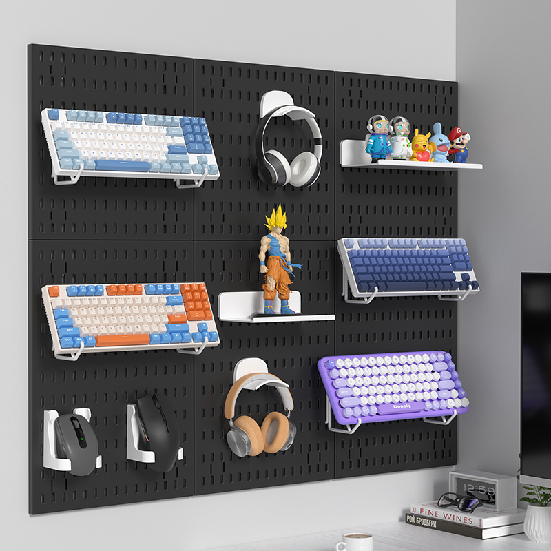 Adhesive Pegboard Shelf for Ga - Gaming Keyboard And Mouse avis et prix