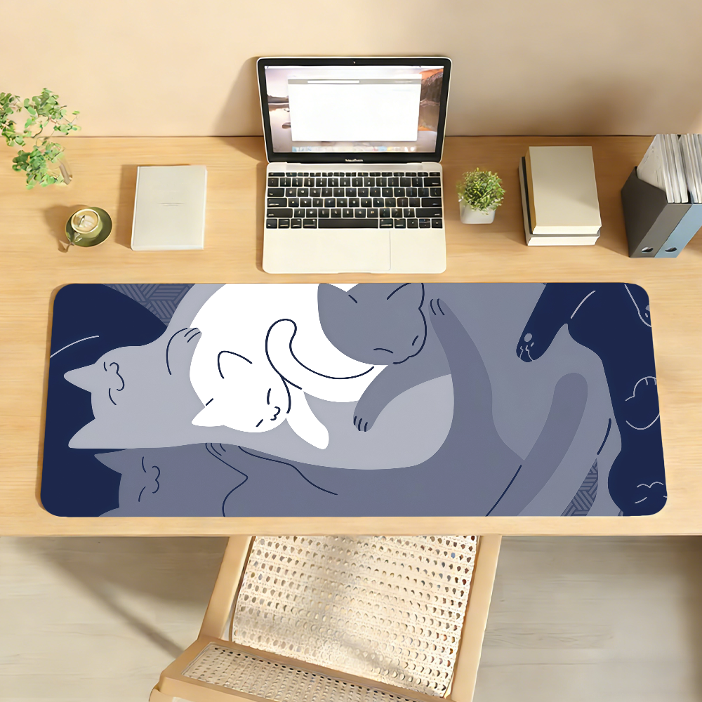 Cute Blue Cat Y-yuzZzil feline - Gaming Keyboard Blue avis et prix
