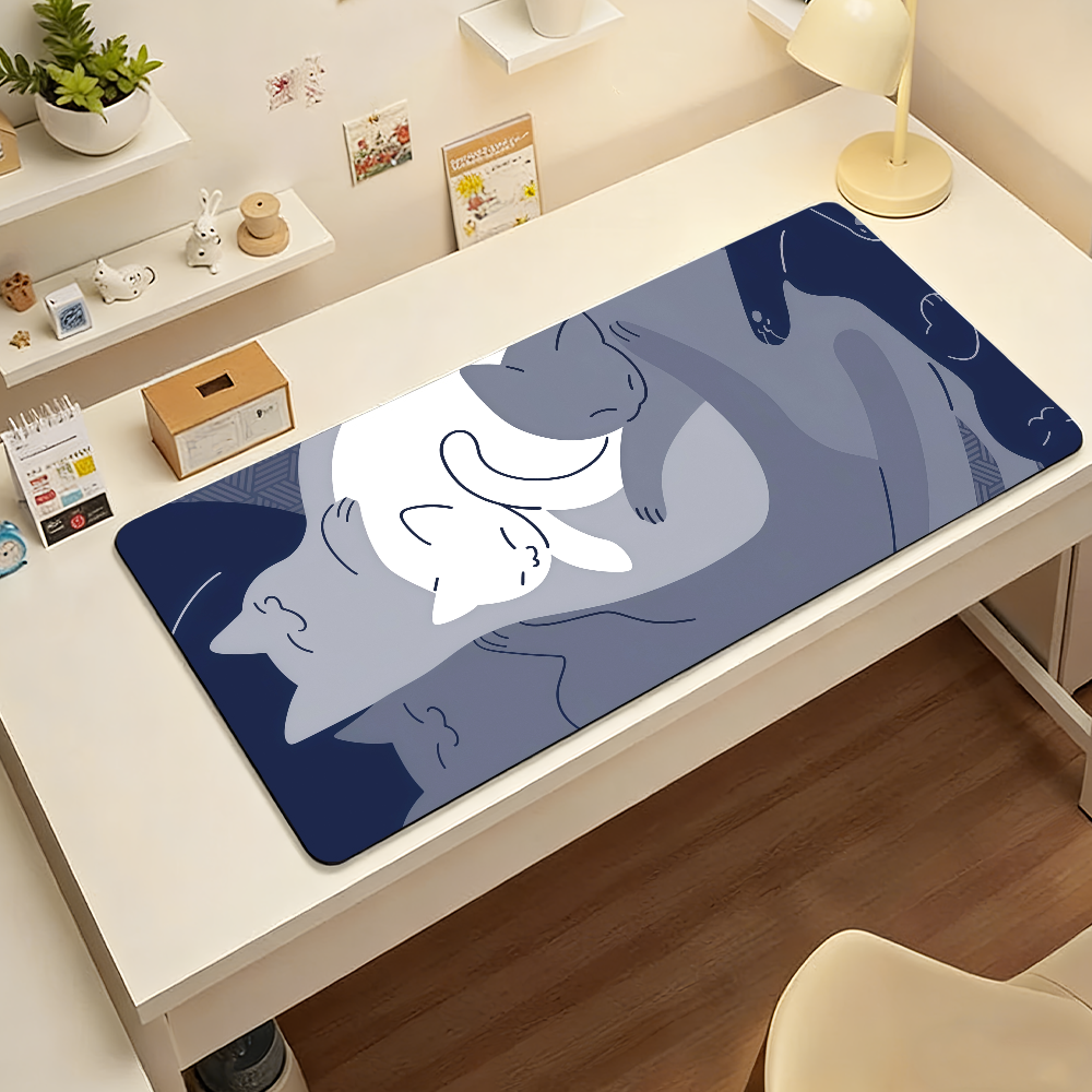 Cute Blue Cat Y-yuzZzil feline - Gaming Keyboard Blue avis et prix