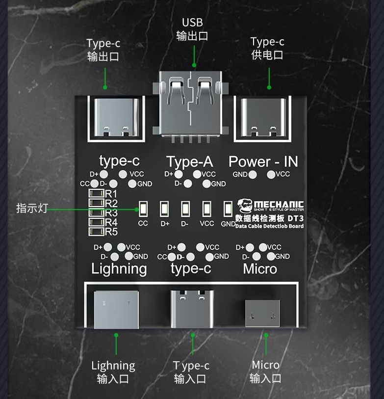 MECHANIC DT3 Data Cable Detect - Mechanical Switch Tester avis et prix
