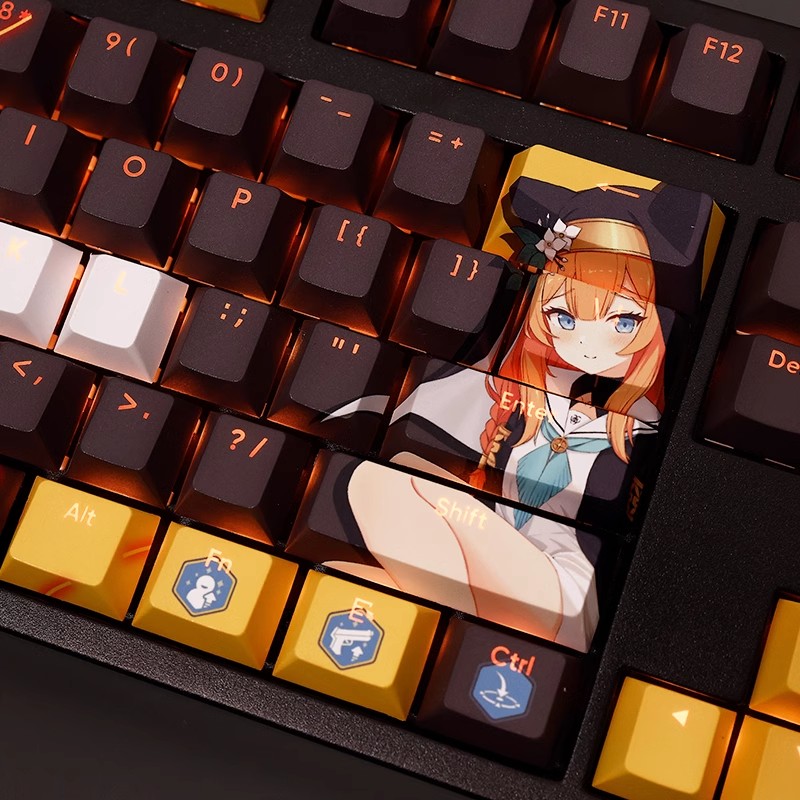 108 Keys/set Blue Archive Loch - Gaming Keyboard Blue avis et prix