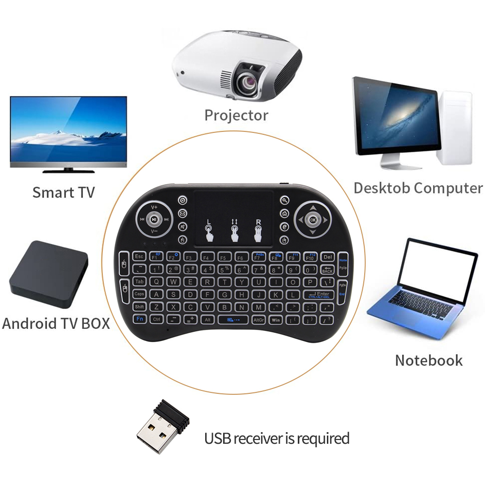Backlit English Russian French - Gaming Keyboard And Mouse Wireless avis et prix