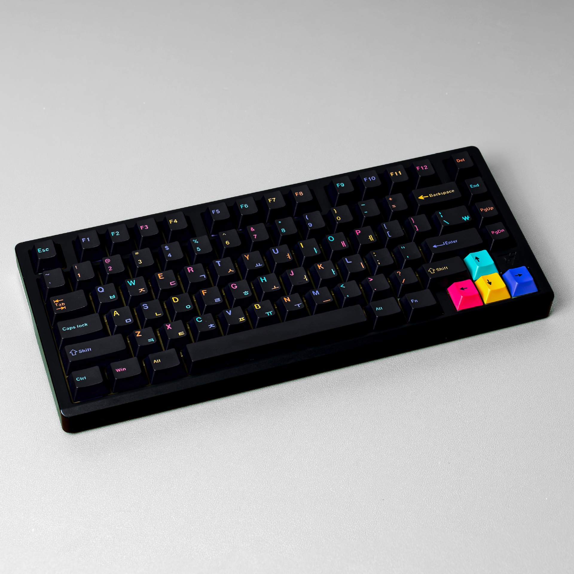 143 Keys Creative Keycaps PBT  - Keyboard Gaming Black avis et prix