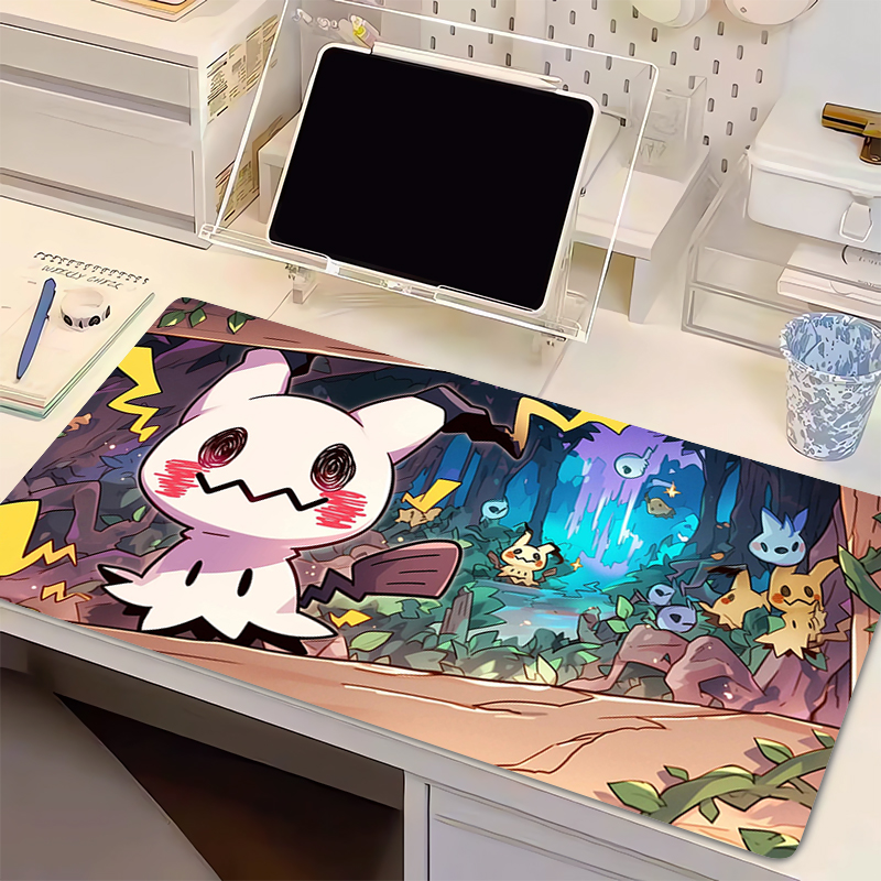 Natural Rubber Mouse Pad Pokem - Gaming Keyboard Brands avis et prix
