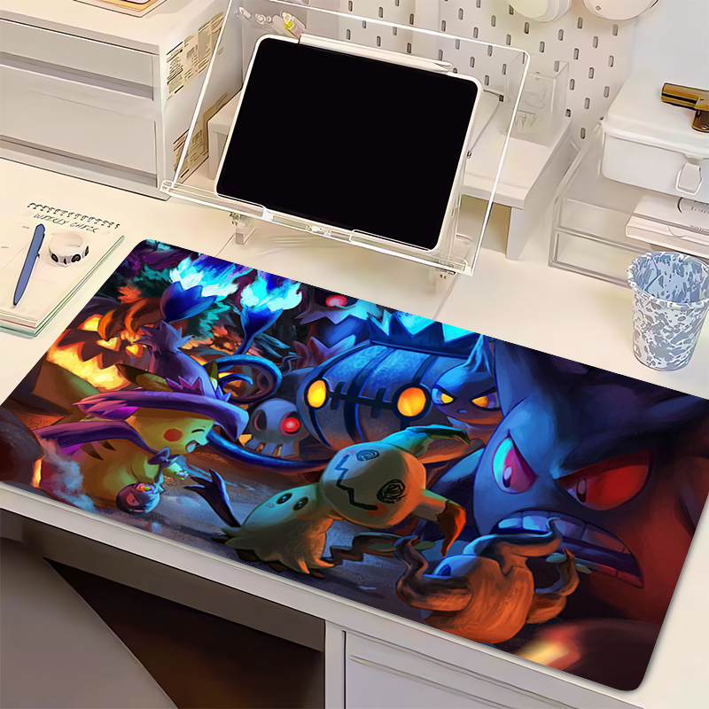 Natural Rubber Mouse Pad Pokem - Gaming Keyboard Brands avis et prix