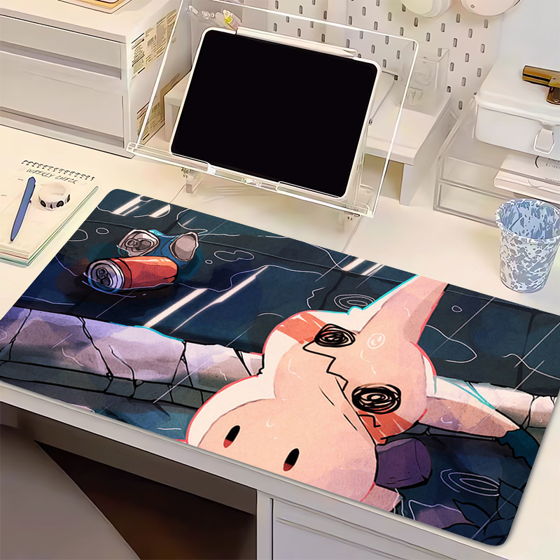 Natural Rubber Mouse Pad Pokem - Gaming Keyboard Brands avis et prix
