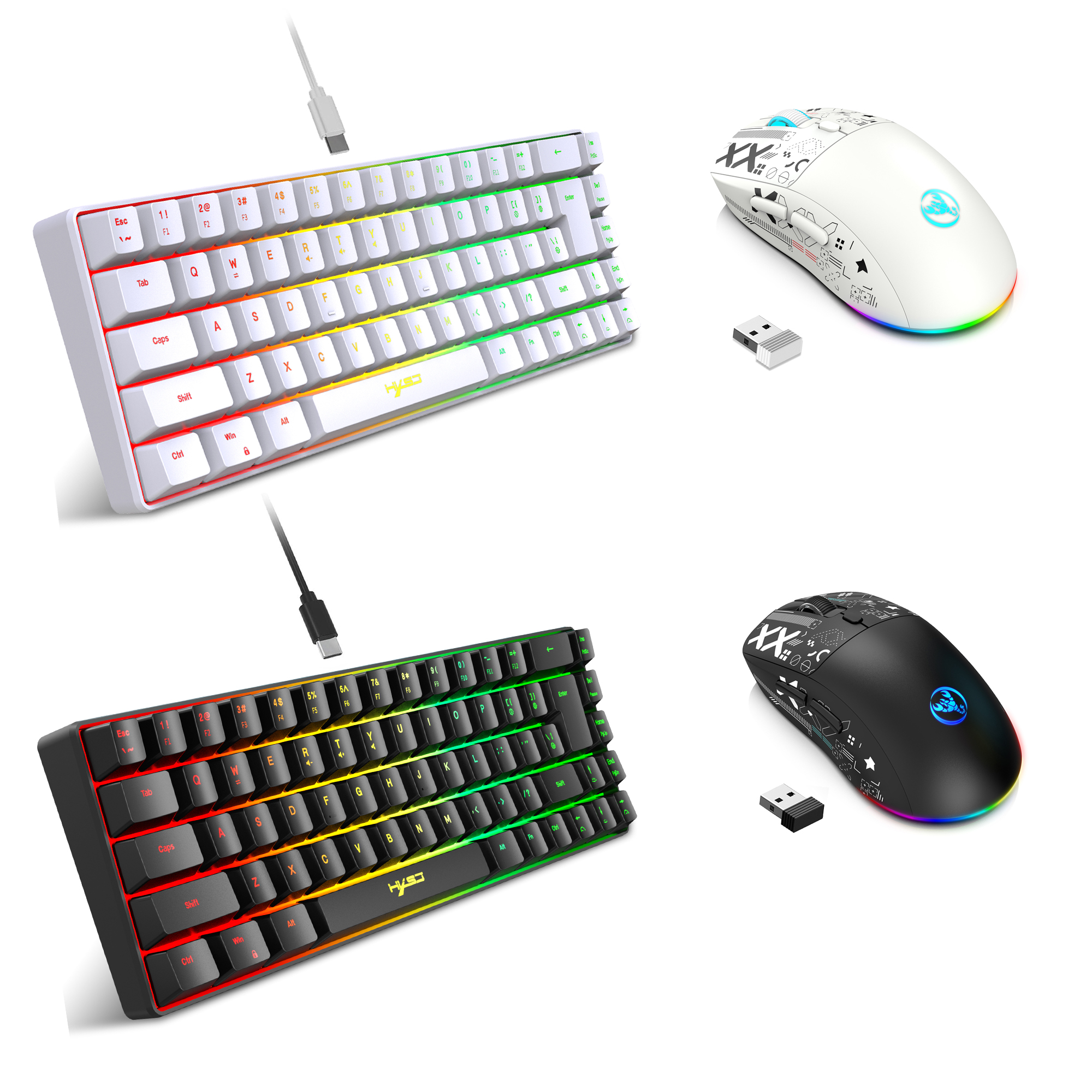 60% gaming Keyboard and mouse  - Gaming Keyboard Mouse And Headset Combo avis et prix
