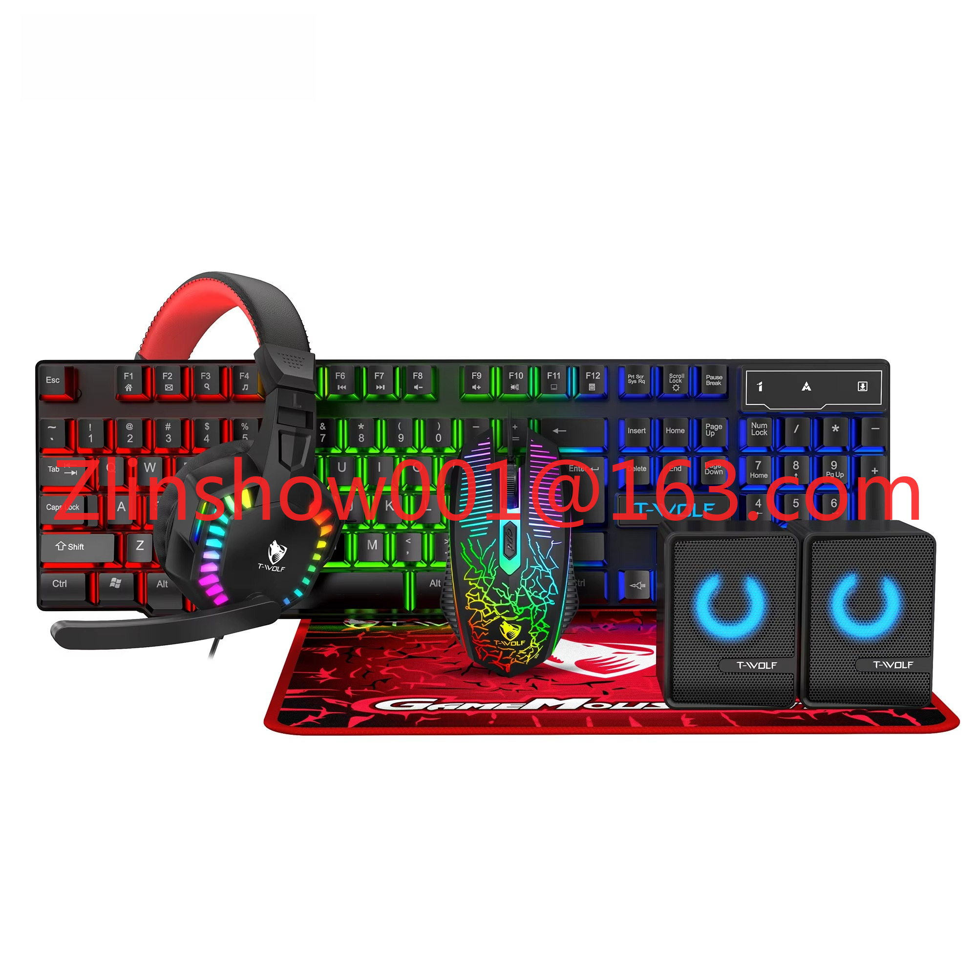 TF880 5IN1 Wired Gaming Keyboa - Gaming Keyboard Mouse And Headset Combo avis et prix