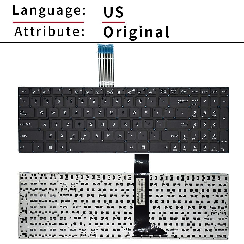 US/RU/Russian Laptop Keyboard  - Gaming Keyboard Asus avis et prix