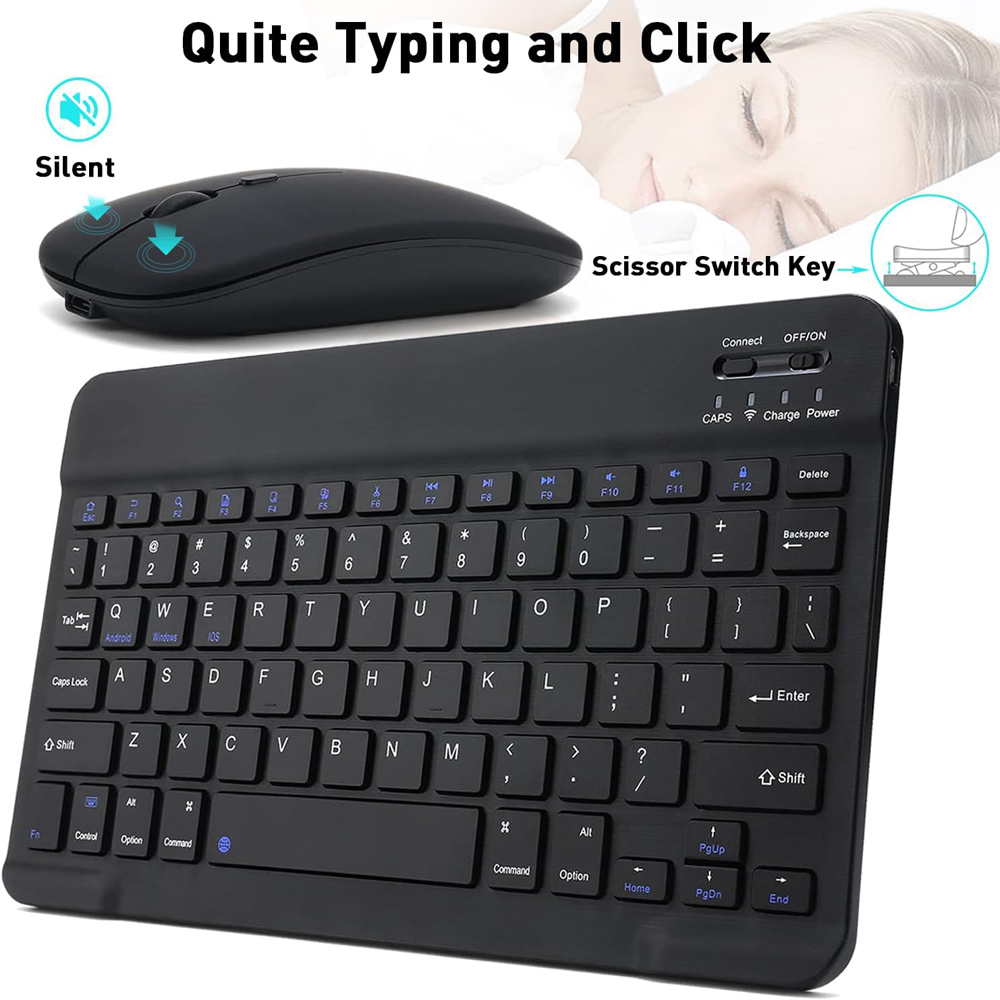 10 lnch Wireless  Bluetooth Mi - Gaming Keyboard And Mouse Wireless avis et prix