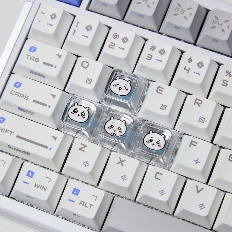 Chiikawa 4 Pcs Handmade Transp - Gaming Keyboard Brands avis et prix