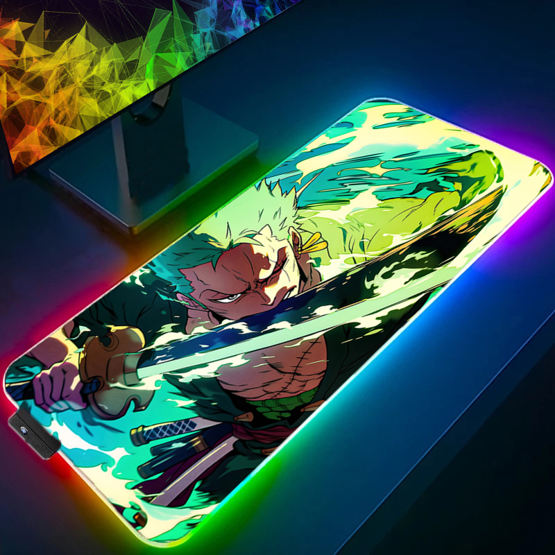 ONE PIECE Zoro Mouse Pad RGB G - Gaming Keyboard No Rgb avis et prix
